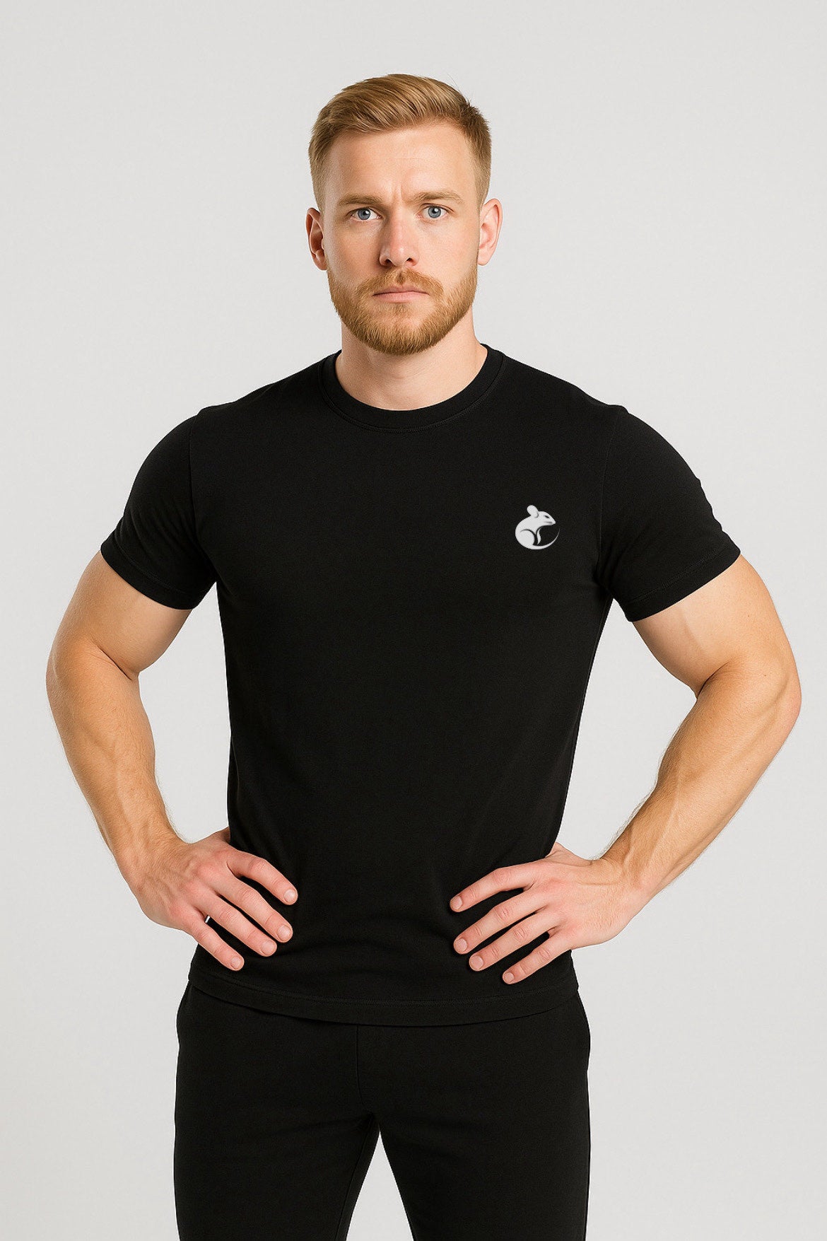 'GYMRAT' MUSCLE FIT T-SHIRT